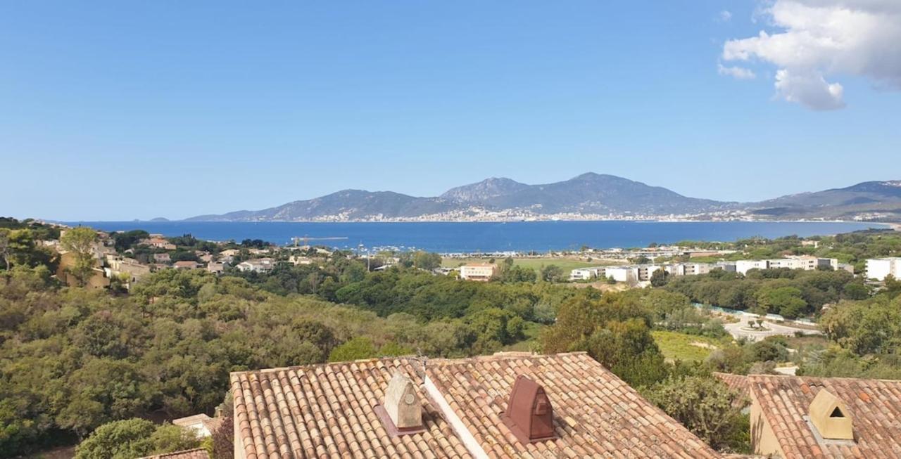 Studio Vue Mer A Porticcio Piscine Et Parking Dış mekan fotoğraf