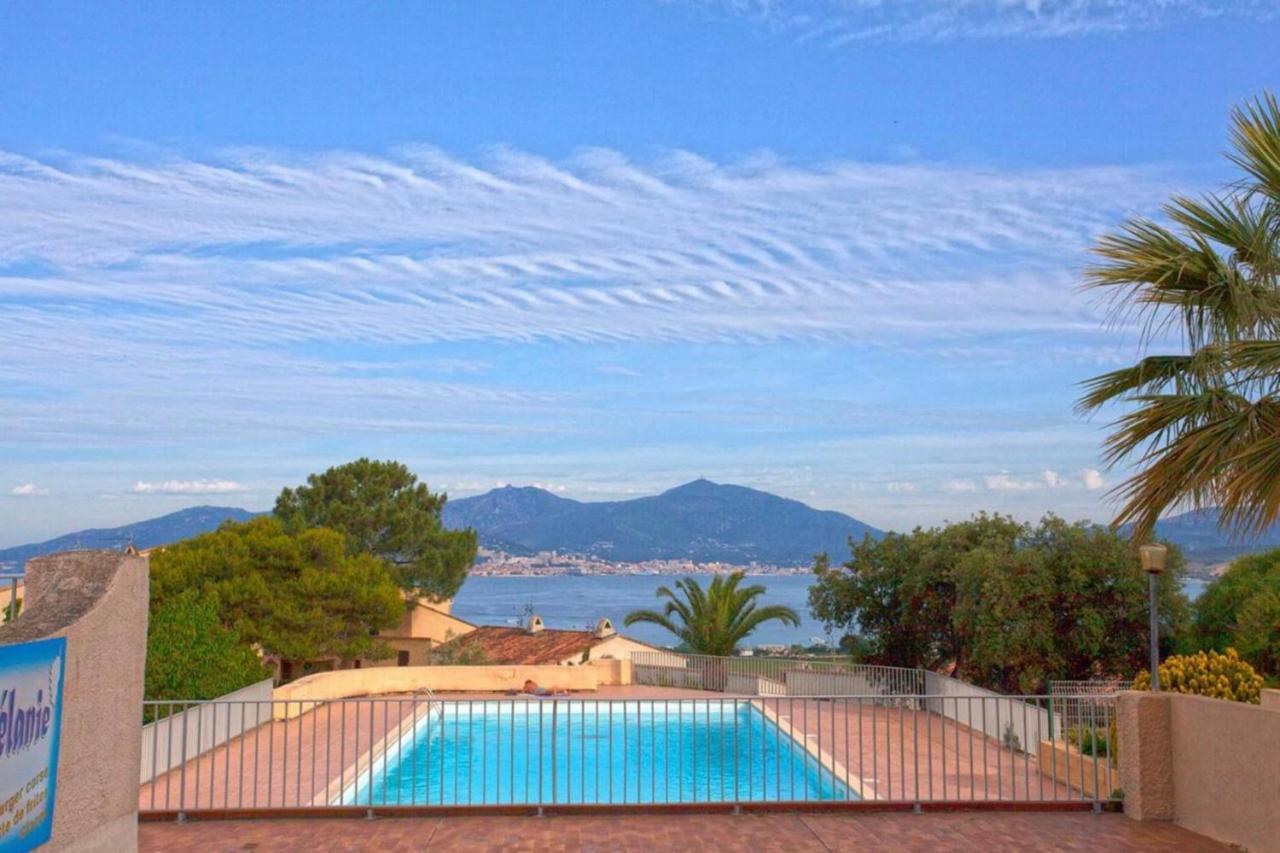 Studio Vue Mer A Porticcio Piscine Et Parking Dış mekan fotoğraf